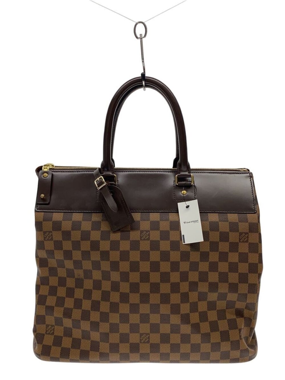 LOUIS VUITTON Greenwich Damier Ebene Brown
